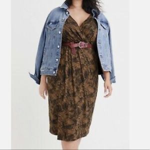 Ryllace fit and flare slip on dress